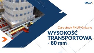 WDX – przenośniki rolkowe do palet dla firmy z branży FMCG