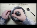 Making Rice Powder with Mortar & Pestle | ASMR | No Talking | Crushing | Grinding | Sleep Aid