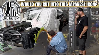 Chopping up a $100,000 Nissan Skyline (Don't worry, It's not a GTR)