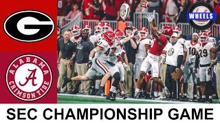 #3 Alabama vs #1 Georgia Highlights | SEC Championship Game | 2021 College Footb