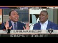 Stephen A. reacts to the Raiders' OT thriller vs. the Ravens in Week 1  First Take