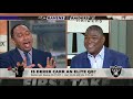 Stephen A. reacts to the Raiders' OT thriller vs. the Ravens in Week 1  First Take