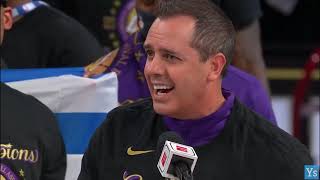 Frank Vogel on Winning the Championship | Lakers vs Heat | Game 6 | Oct 11, 2020 | NBA Finals