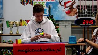 6.93 official Rubik's cube PB solve