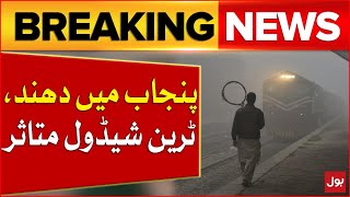 Train Schedule Severely Affected | Fog In Punjab | Breaking News