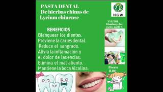 Pasta Dental Green World Herbs HGW