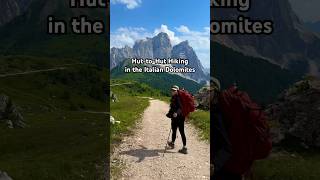 Hut-to-Hut Trekking the Alta Via 1 in the Dolomites!! #hiking #dolomites #italy #travel #trekking