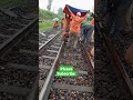 Rail welding & cutting #shorts #dailyshorts #railwayshorts