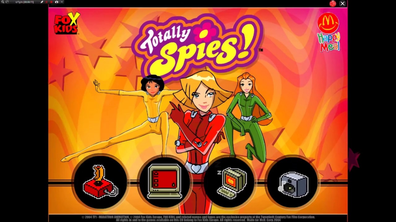 Totally Spies Mcdonalds Game 2004 - YouTube