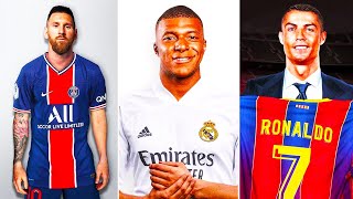 THE BIGGEST TRANSFERS of THE SUMMER 2021! MESSI, RONALDO, MBAPPE, HAALAND | BARCELONA, REAL, PSG