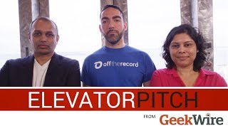 GeekWire Elevator Pitch Ep. 2: Off the Record, Infinut, KenSci