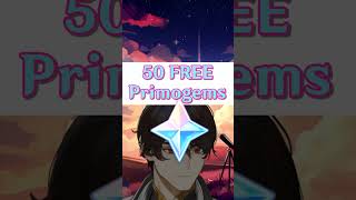 50 Free Primogems #shorts