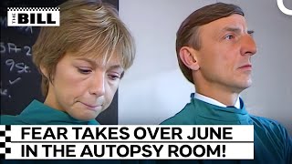 June Breaks Down During Autopsy | The Bill