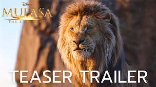 Mufasa: The Lion King | Official Teaser Trailer (HD) 2024