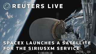 LIVE: SpaceX launches a satellite for the SiriusXM service