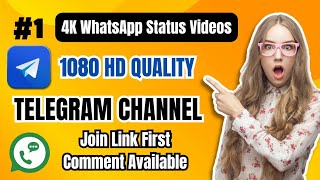 😍 4K Whatsapp Status Telegram Channel 😘| 😍 Whatsapp Status | 😘 Whatsapp Group Link |❤️ GroupLink