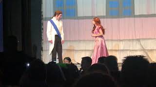 Prince Eric teaches Ariel to Dance