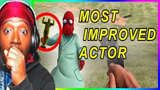 Reaction To VanossGaming Acting Compilation