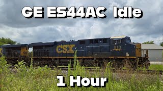 1 Hour Of CSX GE ES44AC Idle