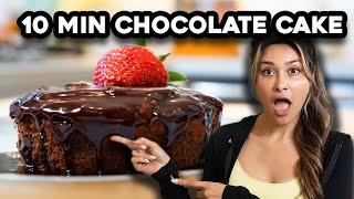 Make This Chocolate Cake without Sugar or Carbs! | 5 Ingredients | Airfryer recipe