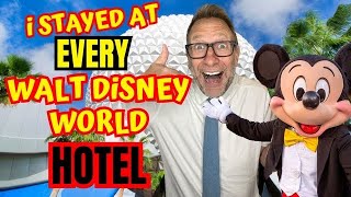 I STAYED At EVERY Walt Disney World Hotel! I Have Some Thoughts...