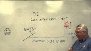 Combination Waste and Vent 3