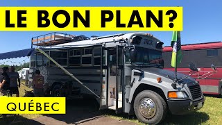 🇺🇸🇨🇦 Transformation Bus Scolaire en Camping Car