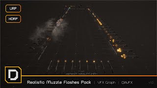 Realistic Muzzle Flashes Pack - Showcase