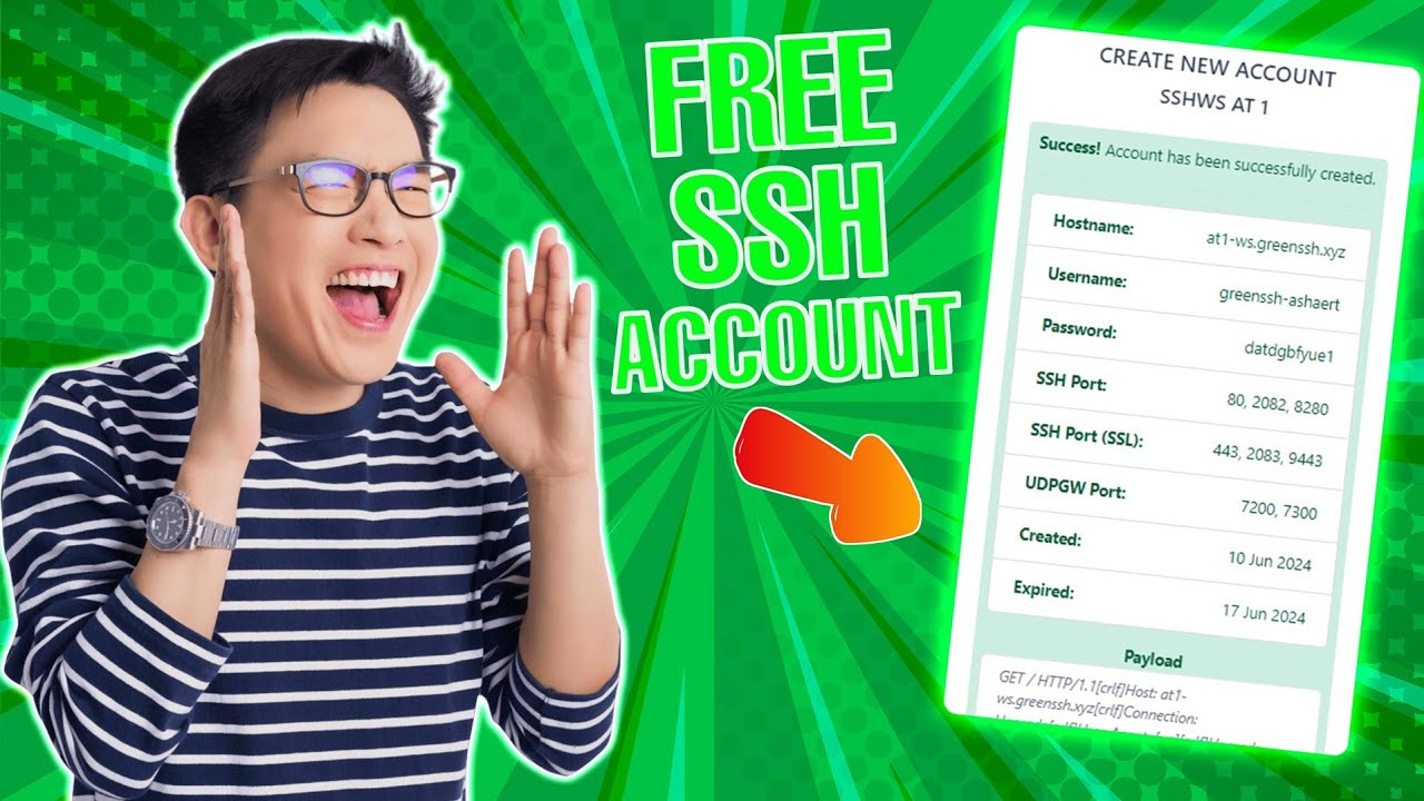 How To Create Free Ssh Websocket Account Youtube