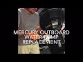 How to Replace a Mercury BlackMax Outboard Water Pump/ bass boat restoration