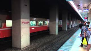 2015.5.2 台鐵 台北車站第三月台 EMU500區間電聯車 列車進站