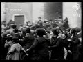 ITALY / ROYAL: Crowds welcome King Albert I of Belgium (1922)