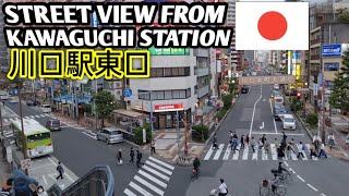 Short Tour Beside Kawaguchi Station | Amazing Street View | 川口駅東口_駅前道路 |