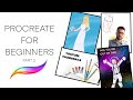 Procreate For Beginners Part 2: How I create thumbnails, practice drawing, fun cartooning and More!