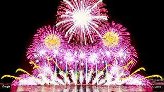 【FWsim】夢の中へ♪-井上陽水 ミュージックスターマイン / synchronized fireworks show