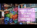 INSIDE OUT 2 BLU-RAY DVD UNBOXING + MENU