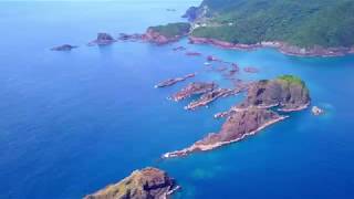 南さつま市坊津町  リアス式海岸空撮(Minami Satsuma City,  Rias style coast aerial photograph)