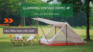 Đánh giá chi tiết lều Glamping Vintage Home 4P