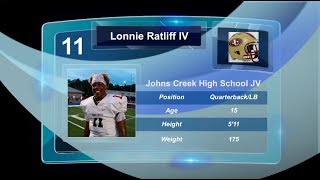 TwinSportsTV: Lonnie Ratliff IV #11 JV Recruitment Video (Johns Creek High School)