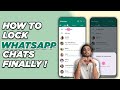 How to lock WhatsApp chats | Android and iOS simple steps