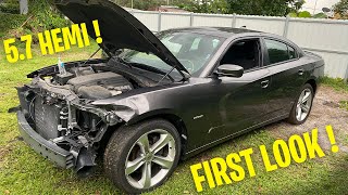 Rebuilding A Wrecked 2018 Dodge Charger R/T !!!