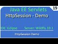 HttpSession Attributes Part 2 Demo | JavaEE Wildfly Servlet Tutorial #19