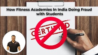 How Fitness Academies In India Doing Fraud With Students || CLASSIC FITNESS ACADEMY ||