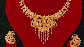 একটি ভিডিওতে একসঙ্গে 50 টি সোনার গলার হার। exclusive design। gold necklace। #gold #youtube । video।