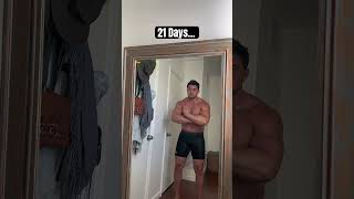 Bulk To Cut Motivation | 3 Weeks Out #Shorts