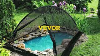 VEVOR Pond Cover Dome - Ultimate Garden Pond Protector with Zipper \u0026 Wind Rope!