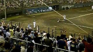 2010.6.22浜松　中日森野選手のソロホームラン