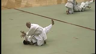 Competing at the 50th Yoshinkan Aikido All Japan Enbu in Tokyo, Japan.