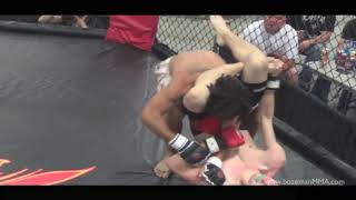 Duante Perry vs  Zach Markwick Montana Mixed Martial Arts - MMA- Livingston Jiu-Jitsu