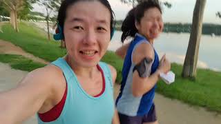 Running at Bedok Reservoir